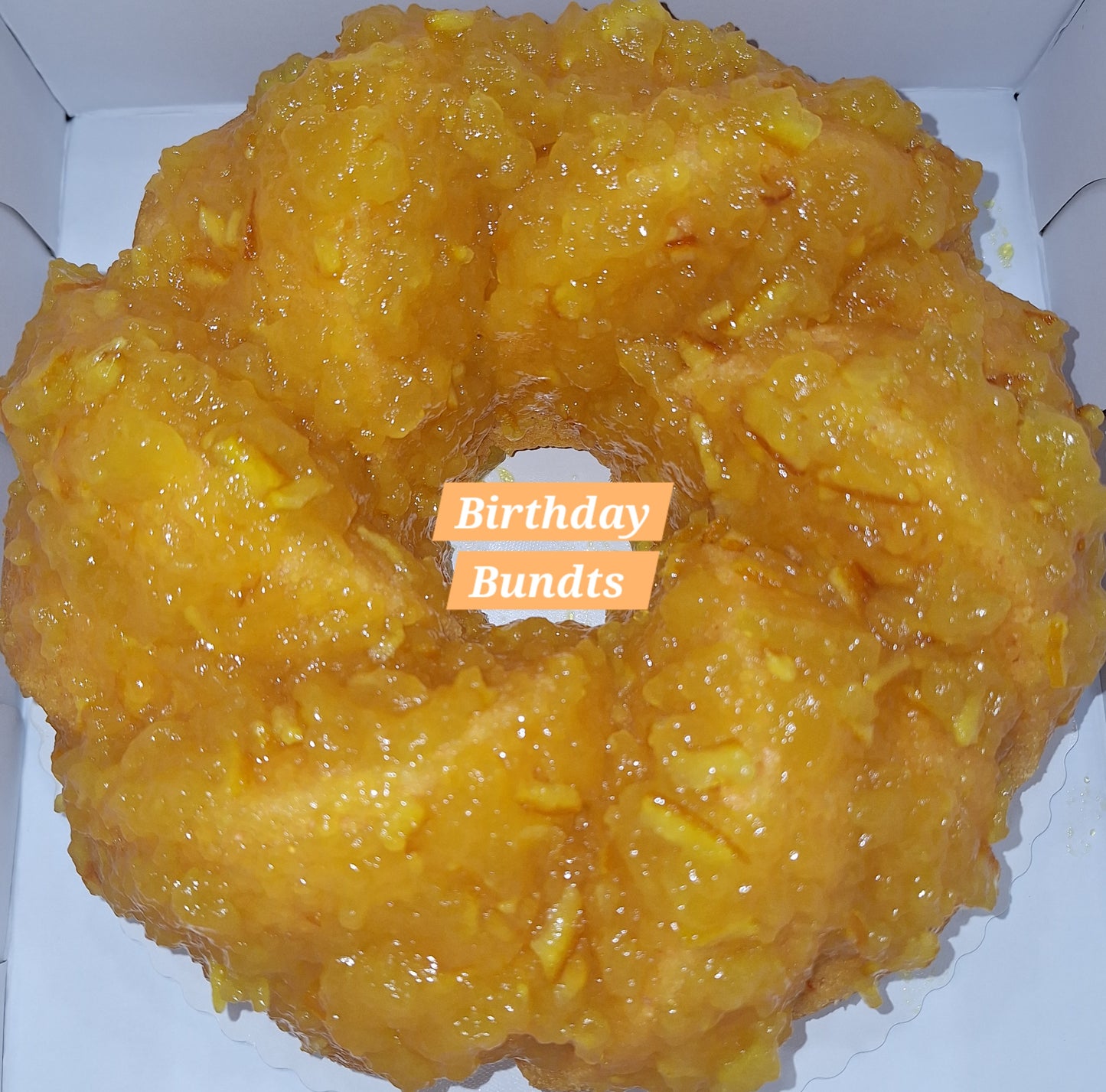 Birthday Bundts (SHIPPED ONLY) (Price Includes Shipping)