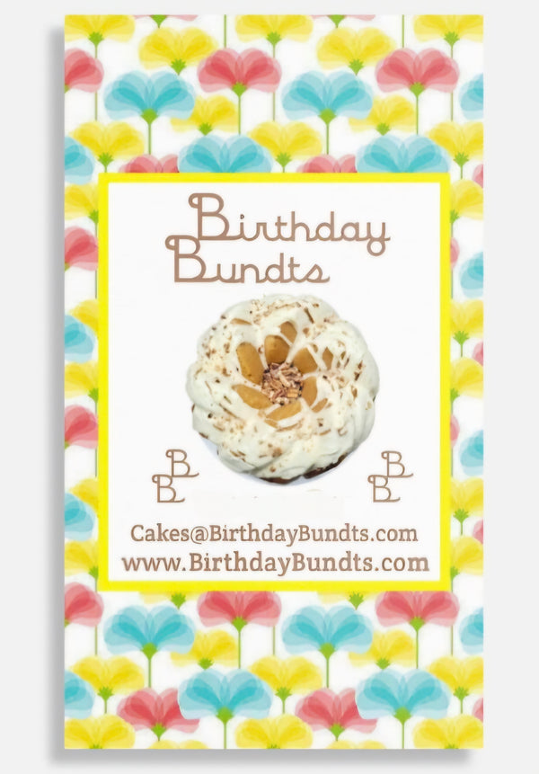 Birthday Bundts